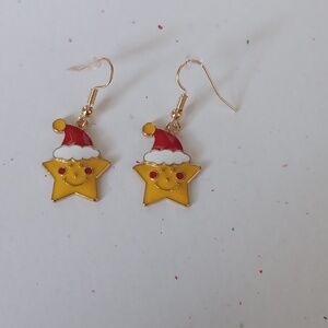 Christmas Star Earrings